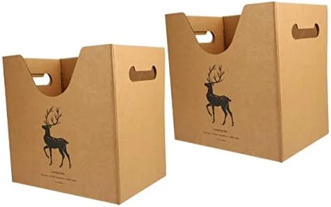 Operitacx 5pcs Box Filing Box Decorative Stash Box Book Storage Box Toy Organizer Bins Paper Sundries Box Magazine Storage Box Wood Magazine Box Sundries Organizing Box Book Kraft Box Desk 9 Operitacx 5pcs Box Filing Box Decorative Stash Box Book Storage Box Toy Organizer Bins Paper Sundries Box Magazine Storage Box Wood Magazine Box Sundries Organizing Box Book Kraft Box Desk - Image 9