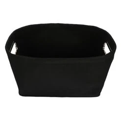 FONDOTIN Felt Storage Basket Desk Top Organizer Shelf Armoire Wardrobe Closet Kids Storage Baskets Basket Empty Foldable Felt Organizer Felt Basket Organizer Black Sundries Holder Book