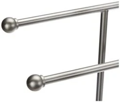 Amazon Basics Double-T Hand Towel And Accessories T-Shape Stand, Nickel/White -Songmics Furniture Shop 31cFFPj5s9L