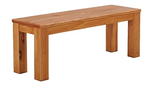 B.R.A.S.I.L.-Möbel TableChamp Bench Rio Solid Pine 47.2 Inch Honey Wood Oiled 1 B.R.A.S.I.L.-Möbel TableChamp Bench Rio Solid Pine 47.2 Inch Honey Wood Oiled