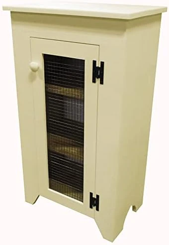 Sawdust City Kitchen Jelly Cupboard With Screen Door (Solid Sage) 9 Sawdust City Kitchen Jelly Cupboard With Screen Door (Solid Sage) - Image 9