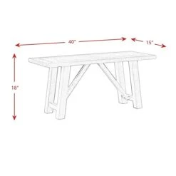 Picket House Furnishings Carter Dining Bench