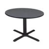 Cain 48" Round Breakroom Table- Grey