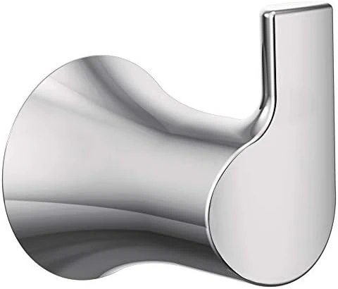 Moen Doux Matte Black Single Robe Hook, YB0203BL 5 Moen Doux Matte Black Single Robe Hook, YB0203BL - Image 5