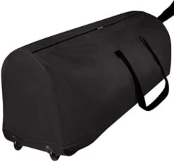 Rolling Tree Storage Bag - Storage For 9-Foot Artificial Christmas Holiday Tree. Zippered Bag, Carry Handles And Wheels For Easy Transport. Protects Against Dust, Insects, And Moisture. (GREEN) 10 Rolling Tree Storage Bag - Storage For 9-Foot Artificial Christmas Holiday Tree. Zippered Bag, Carry Handles And Wheels For Easy Transport. Protects Against Dust, Insects, And Moisture. (GREEN) -Songmics Furniture Shop 31f 093pLSL. AC