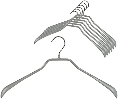Mawa By Reston Lloyd BodyForm Series Non-Slip Space-Saving Clothes Hanger For Jackets, Suits & Coats, 16-1/2", Style 42/L, Set Of 5, Black 13 Mawa By Reston Lloyd BodyForm Series Non-Slip Space-Saving Clothes Hanger For Jackets, Suits & Coats, 16-1/2", Style 42/L, Set Of 5, Black - Image 13