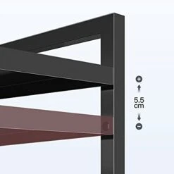 Microwave Oven Rack Extendable Microwave Oven Rack Adjustable Microwave Toaster Shelf Heavy Duty Stand Kitchen Counter Top Organizer 2 Tier White Kitchen Storage Rack 7 Microwave Oven Rack Extendable Microwave Oven Rack Adjustable Microwave Toaster Shelf Heavy Duty Stand Kitchen Counter Top Organizer 2 Tier White Kitchen Storage Rack -Songmics Furniture Shop 31g717vnM6S 1