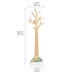 Tender Leaf Toys - Forest Coat Stand For Kids Room - High-Grade Wooden Tree Coat Rack Stand For Kids Clothing - Super Easy Assembly -Songmics Furniture Shop 31gAIYiz0rL
