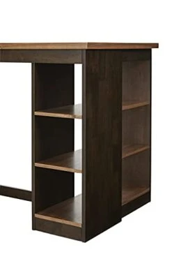 Progressive Furniture Counter Storage Table, Walnut/Chocolate -Songmics Furniture Shop 31gGTyjPiwL