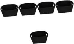 STOBAZA Container Dirty Clo Baskets Holder Black Non- Wardrobe Containers Bedroom Fabric With Kids Organizing Bin Tabletop Multifunctional Garment Magazine Basket Living Handles 29 STOBAZA Container Dirty Clo Baskets Holder Black Non- Wardrobe Containers Bedroom Fabric With Kids Organizing Bin Tabletop Multifunctional Garment Magazine Basket Living Handles -Songmics Furniture Shop 31gU42IKK9L. AC