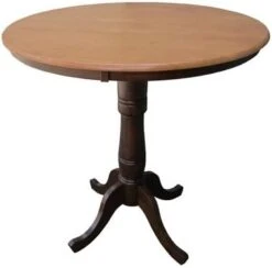 International Concepts 30-Inch Round By 30-Inch Round Top Ped Table, Rich Mocha 20 International Concepts 30-Inch Round By 30-Inch Round Top Ped Table, Rich Mocha -Songmics Furniture Shop 31glp 2Zd2L. AC