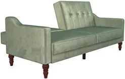 Novogratz 2373079N Beatrice Coil, Convertible Sofa Bed & Couch, Black Futon -Songmics Furniture Shop 31hBLmqj7jL. AC