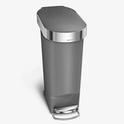 Simplehuman 45 Liter / 12 Gallon Rectangular Kitchen Step Trash Can With Soft-Close Lid, Black Plastic -Songmics Furniture Shop 31hNwaPU9wL