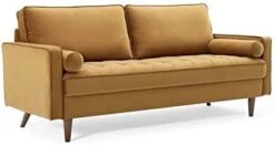 Modway Valour Performance Velvet Upholstered Tufted Sofa, Mint -Songmics Furniture Shop 31iAZwiAwoL. AC
