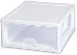 Sterilite 23018006 16 Quart/15 Liter Stacking Drawer -Songmics Furniture Shop 31iPHJzopxL. AC 1