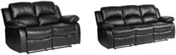 Lexicon Baluze Double Reclining Loveseat, Black -Songmics Furniture Shop 31iRwgiAWZL. AC