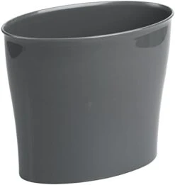 IDesign InterDesign Plastic Wastebasket Trash Bathroom, Bedroom Or Office – 10 Litres,White Nuvo Waste Can -Songmics Furniture Shop 31jD5T0pIaL. AC