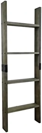 FixtureDisplays® 3-Foot Rustic Farmhouse Blanket Ladder, Wall-Leaning Decorative Wood Ladder, Ladder-Style Pine Wood Blanket Rack Easy Assembly Required 16" Wide 18816-3FT-NEW-NF 7 FixtureDisplays® 3-Foot Rustic Farmhouse Blanket Ladder, Wall-Leaning Decorative Wood Ladder, Ladder-Style Pine Wood Blanket Rack Easy Assembly Required 16" Wide 18816-3FT-NEW-NF - Image 7