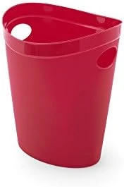 Addis 514805 Plastic Waste Paper Bathroom Bedroom Office Bin, 12 Litre, Lime Green 8 Addis 514805 Plastic Waste Paper Bathroom Bedroom Office Bin, 12 Litre, Lime Green - Image 8