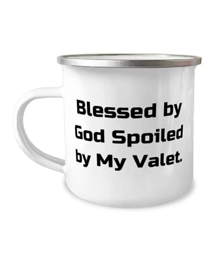 GENERIC Best Valet Gifts, Blessed By God Spoiled By My Valet, Valet 12oz Camper Mug From Team Leader, Gifts For Coworkers, Funny Valet Mug, Funny Camper Mug, Funny Gift Mug, Funny 12oz Mug 1 GENERIC Best Valet Gifts, Blessed By God Spoiled By My Valet, Valet 12oz Camper Mug From Team Leader, Gifts For Coworkers, Funny Valet Mug, Funny Camper Mug, Funny Gift Mug, Funny 12oz Mug