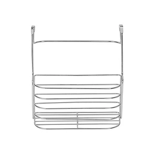 Spectrum Diversified Duo Over-The-Cabinet Towel Bar & Medium Basket, No Installation 2-in-1 Basket & Towel Bar, Under Sink Storage & Organization, Small, Chrome 5 Spectrum Diversified Duo Over-The-Cabinet Towel Bar & Medium Basket, No Installation 2-in-1 Basket & Towel Bar, Under Sink Storage & Organization, Small, Chrome - Image 5