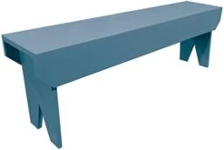 Sawdust City 4 Foot Wood Bench (Old Cottage White) -Songmics Furniture Shop 31k8Oa2gk5L. AC