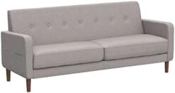 Mellow Adair Mid-Century Modern Loveseat/Sofa/Couch With Armrest Pockets, Tufted Linen Fabric, Light Grey 16 Mellow Adair Mid-Century Modern Loveseat/Sofa/Couch With Armrest Pockets, Tufted Linen Fabric, Light Grey -Songmics Furniture Shop 31lTJ8JcTqL. AC