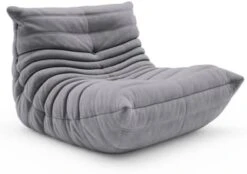 VOMXUF Fireside Chair, Oversized Armless Chair, Soft Microfiber Leather Floor Lounge Chair Lazy Sofa Accent Chair For Living Room Bedroom Salon Office -Songmics Furniture Shop 31lb mtzNEL. AC