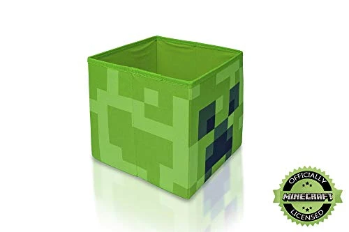 Minecraft Creeper Storage Cube Organizer | Minecraft Storage Cube | Creeper From Minecraft Cubbies Storage Cubes | Organization Cubes | 10-Inch Square Bin 2 Minecraft Creeper Storage Cube Organizer | Minecraft Storage Cube | Creeper From Minecraft Cubbies Storage Cubes | Organization Cubes | 10-Inch Square Bin - Image 2