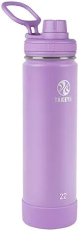 Takeya Actives Insulated Stainless Steel Water Bottle With Spout Lid, 32 Ounce, Midnight Blue 13 Takeya Actives Insulated Stainless Steel Water Bottle With Spout Lid, 32 Ounce, Midnight Blue - Image 13