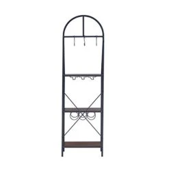 Southern Enterprises Percival Bakers Rack, Brown -Songmics Furniture Shop 31mbbCFhnWL