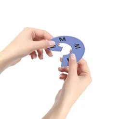 40 Pack Round Colorful Plastic Clothing Size Closet Rack Dividers Hangers, 8 Assorted Colors, Preprinted In 8 Sizes XXS, XS, S, M, L, XL, XXL, XXXL (Outer 3.5”, Inner Diameter 1.38”) -Songmics Furniture Shop 31nawgr8MxL