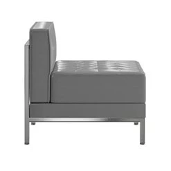 Flash Furniture Hercules Imagination Series Contemporary Gray Leathersoft Middle Chair -Songmics Furniture Shop 31nuYxGumJL