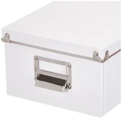 Zeller 17951 5-Piece Box Set Cardboard, White -Songmics Furniture Shop 31nwuktT2UL