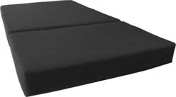 D&D Futon Furniture Trifold Foam Bed, Folding Ottoman Mattress (Black, Queen Size (6 X 60 X 80)) -Songmics Furniture Shop 31oH xmn2HL. AC