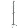 Tangkula Coat Rack Freestanding, Rubber Wood Coat Stand With 8 Hooks, Height Adjustable Entryway Coat Tree Coat Hanger Stand For Home Office Hall Entryway
