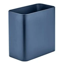 MDesign Small Rectangular Steel Trash Can, Narrow Wastebasket, Slim Garbage Container Bin, 2.4 Gallon For Bathroom, Bedroom, Kitchen, Home Office, Dorm, Recycling Waste Basket - Marble Print, Pack Of 1 21 MDesign Small Rectangular Steel Trash Can, Narrow Wastebasket, Slim Garbage Container Bin, 2.4 Gallon For Bathroom, Bedroom, Kitchen, Home Office, Dorm, Recycling Waste Basket - Marble Print, Pack Of 1 -Songmics Furniture Shop 31onX2PhjKL 1