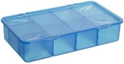 Rotho, Snappy, Storage Box With Dividers, Plastic (PP) BPA-free, Transparent, 3l (33 X 19 X 7,6 Cm) 11 Rotho, Snappy, Storage Box With Dividers, Plastic (PP) BPA-free, Transparent, 3l (33 X 19 X 7,6 Cm) -Songmics Furniture Shop 31owtWsreL. AC