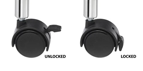 Whitmor Supreme Laundry Cart And Versatile Storage Solution - Chrome 4 Whitmor Supreme Laundry Cart And Versatile Storage Solution - Chrome - Image 4