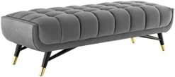 Modway EEI-4241 Adept 60" Performance Velvet Bench In Midnight Blue, 60 Inches -Songmics Furniture Shop 31p3N60md4L. AC
