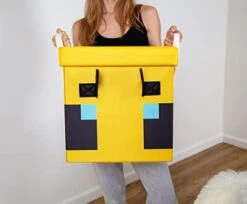 Minecraft Bee 15-Inch Storage Bin Chest With Lid | Foldable Fabric Basket Container, Cube Organizer With Handles, Cubby Closet Organizer | Video Game Gifts And Collectibles 8 Minecraft Bee 15-Inch Storage Bin Chest With Lid | Foldable Fabric Basket Container, Cube Organizer With Handles, Cubby Closet Organizer | Video Game Gifts And Collectibles -Songmics Furniture Shop 31p7g2YTn4L