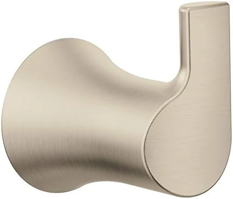 Moen Doux Matte Black Single Robe Hook, YB0203BL 4 Moen Doux Matte Black Single Robe Hook, YB0203BL - Image 4