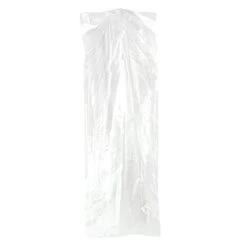 HANGERWORLD 30 Clear 60inch Dry Cleaning Laundrette Polythylene Garment Cover Protector Bag 100Gauge