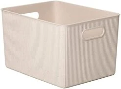 Tatay Storage Box Baobab, 22L Capacity, Polypropylene, BPA Free, Mist Blue Measures 29.4 X 38.5 X 23 Cm -Songmics Furniture Shop 31qRns p5vL. AC