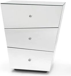 Zuri Furniture Vailan 5 Drawer Mirrored Modern Chest -Songmics Furniture Shop 31qgUWWzWHS. AC
