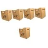 Operitacx 5pcs Box Filing Box Decorative Stash Box Book Storage Box Toy Organizer Bins Paper Sundries Box Magazine Storage Box Wood Magazine Box Sundries Organizing Box Book Kraft Box Desk