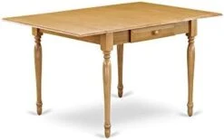 East West Furniture Dining Table, 54 X 36 X 30, MZT-BCH-T 16 East West Furniture Dining Table, 54 X 36 X 30, MZT-BCH-T -Songmics Furniture Shop 31qpSCguFaL. AC