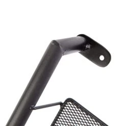 Yinghua Foldable Metal Mesh Wall Hanging Organizer 6-Bookshelf Open Wall Mount Bookshelf Modern Ladder Shelves Industrial Metal Frame, For Home Office, Living Room, Bedroom, Entryway And Hallway Black -Songmics Furniture Shop 31qrCccFk2L