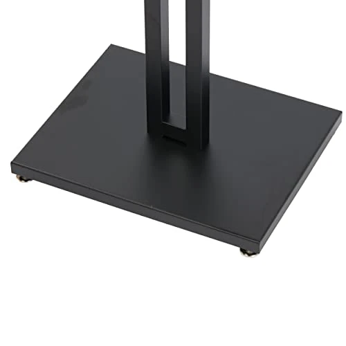 Clothing Rack - Black 2-Way - Straight & Slanted Arms With Black Matte And Chrome Accents - Adjustable From 48" To 72" - Use For Retail, Restaurants, And Home Storage 6 Clothing Rack - Black 2-Way - Straight & Slanted Arms With Black Matte And Chrome Accents - Adjustable From 48" To 72" - Use For Retail, Restaurants, And Home Storage - Image 6