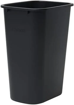 Winco PWR-41K Waste Basket, 10 Gallon, Black -Songmics Furniture Shop 31sHVT550UL. AC